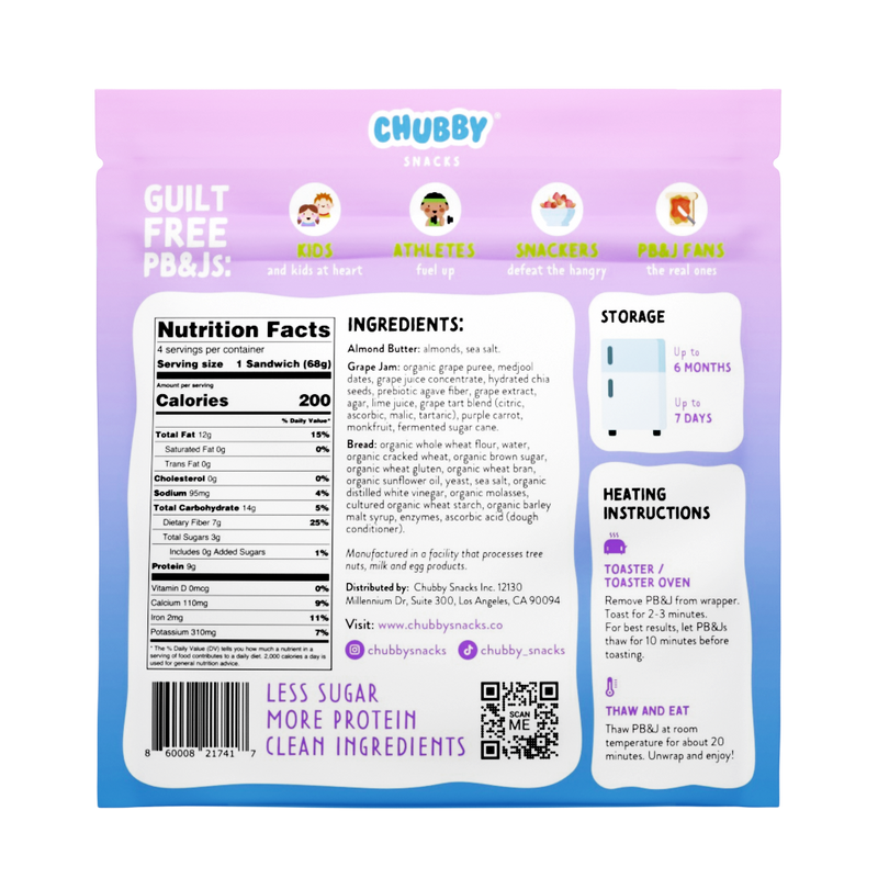 Almond Butter & Grape Jam - Retail Pack